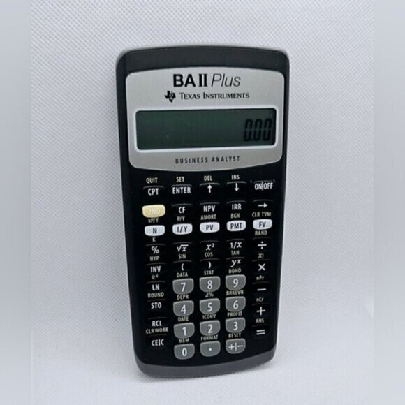 Texas Instruments BAII Plus Business Analyst Calculator - Picture 2 of 8
